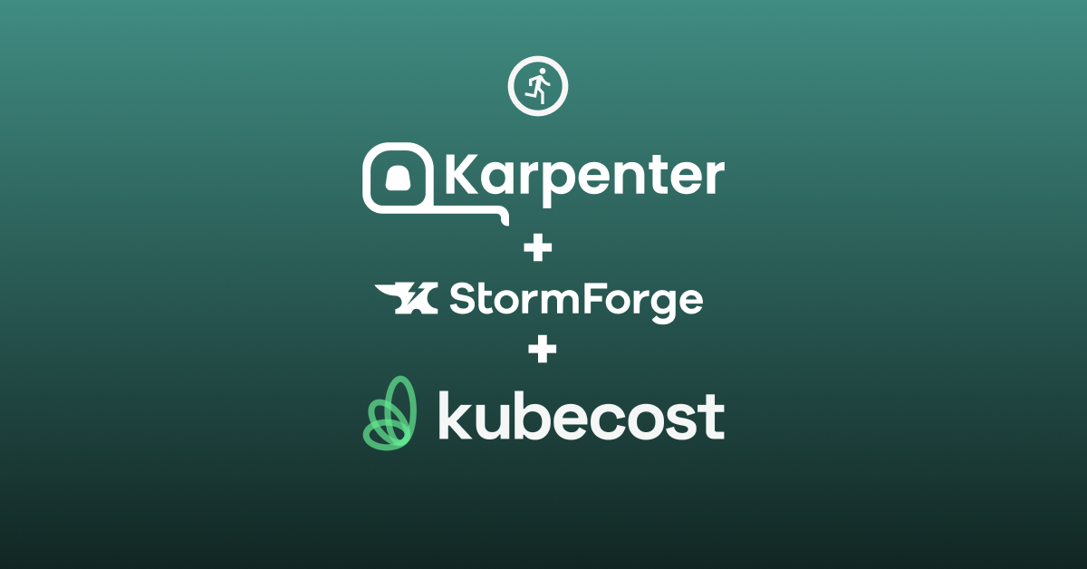 Running Storm Forge Kubecost Karpenter blog featured 3