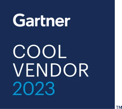 The Gartner Cool Vendor 2023 badge