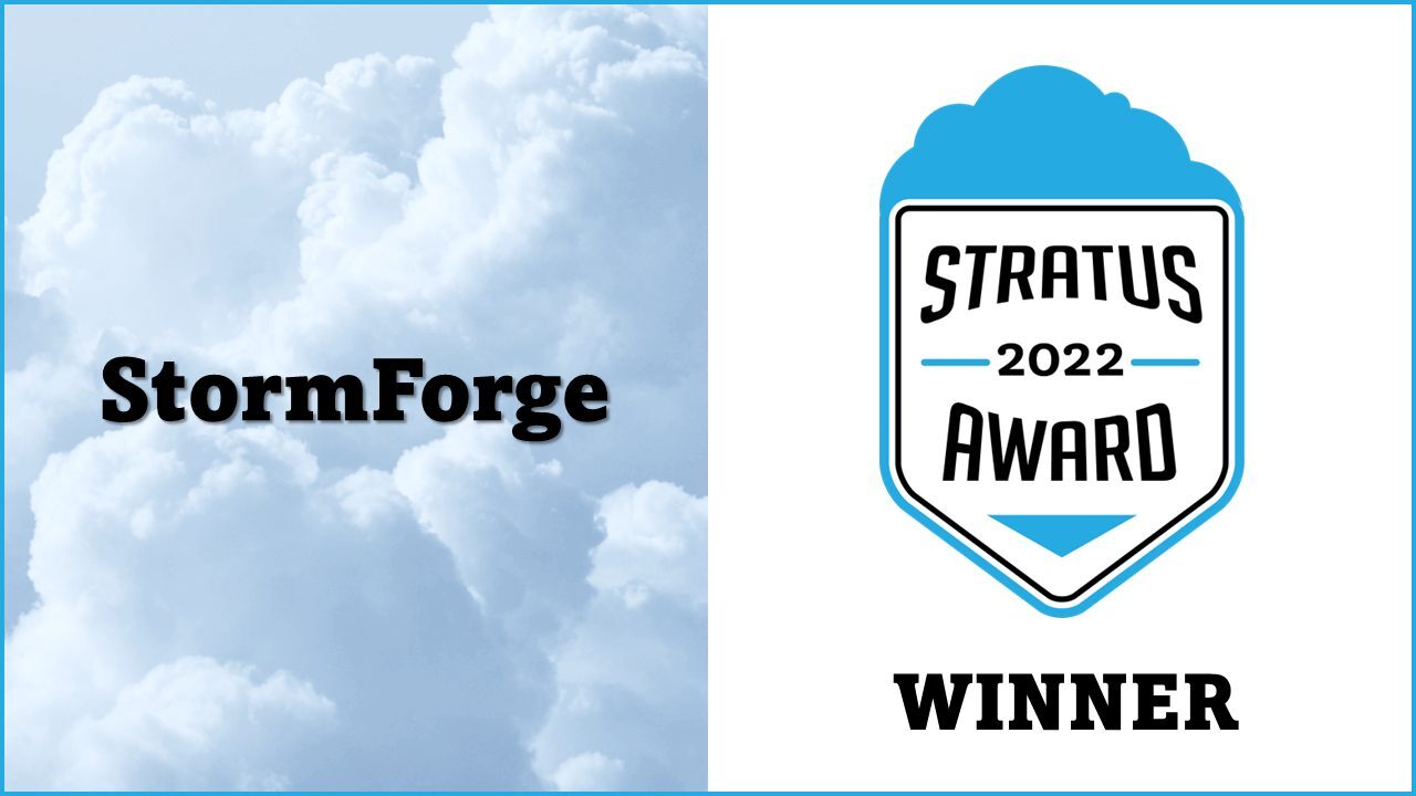 Stormforge stratus award