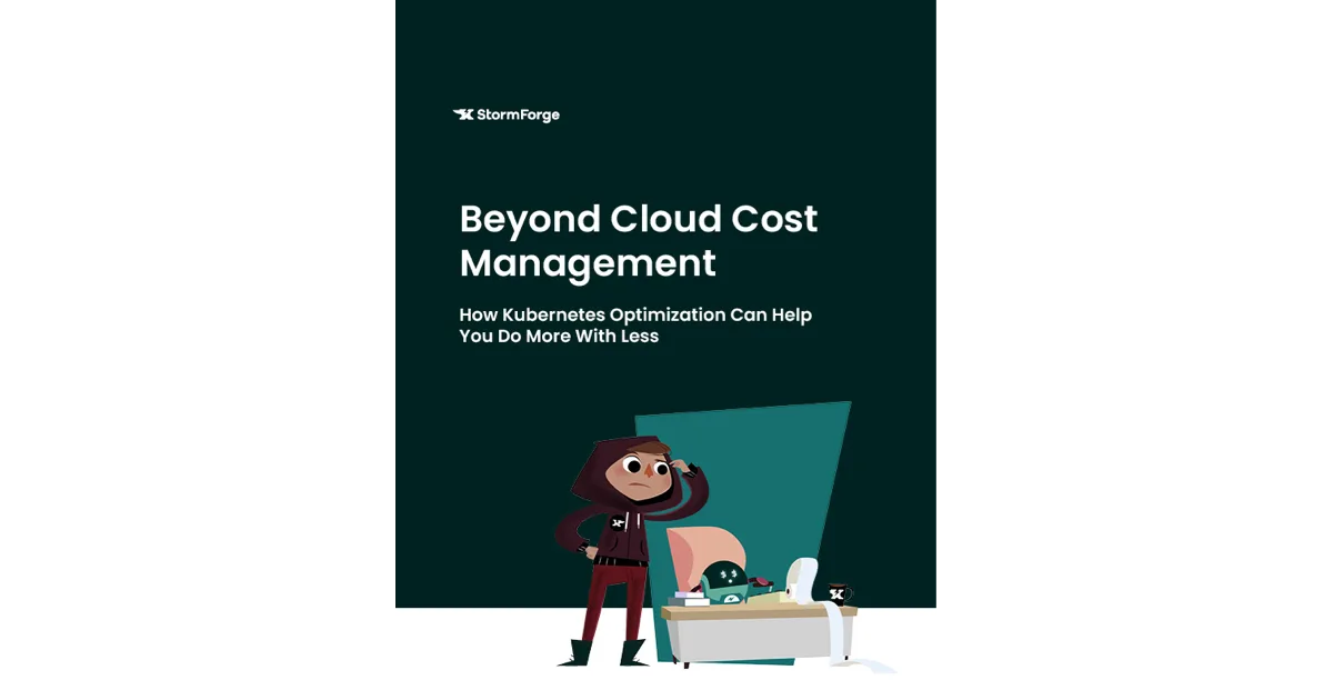 Stormforge beyond cloud cost ebook